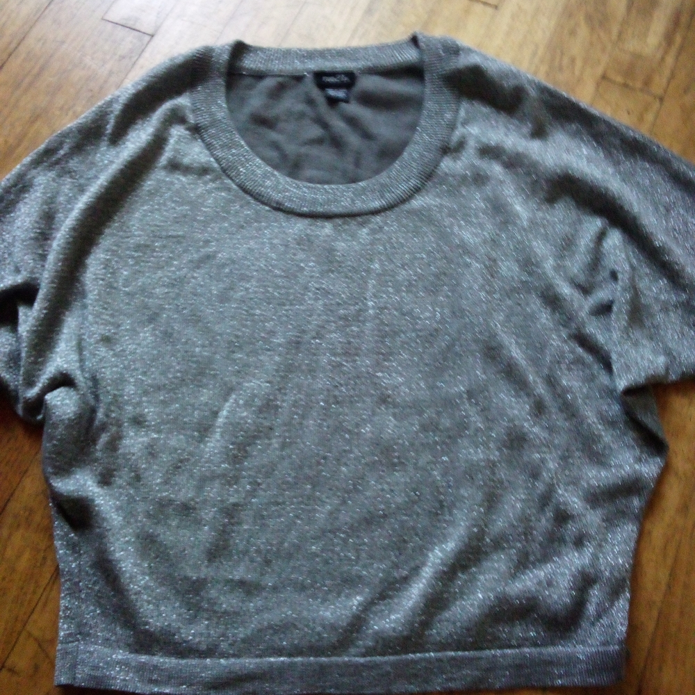 Rue21 Metallic Knit Sweater